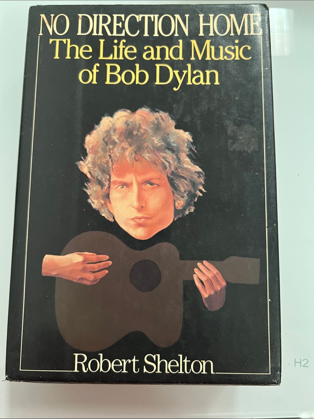 Robert Shelton — No Direction Home: The Life and Music of Bob Dylan — Black